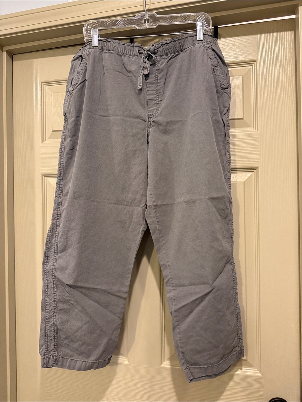 Sonoma Women's Gray Drawstring Casual Trousers
